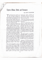 Cyprus Album Strife and Romance