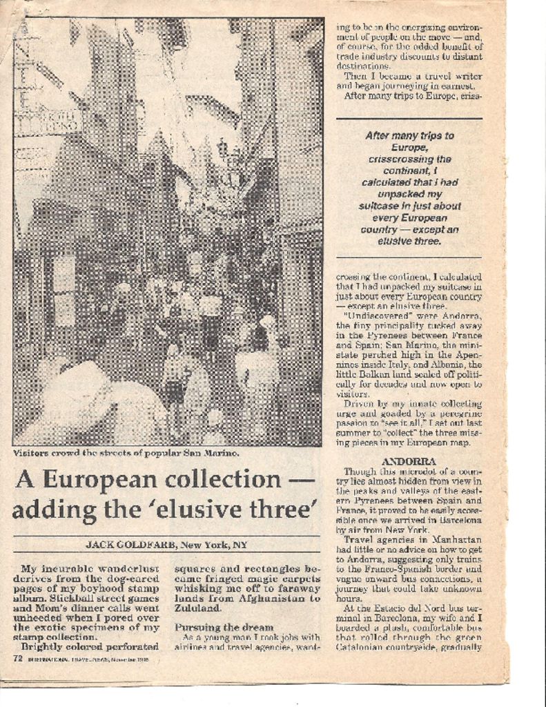 thumbnail of Andorra-Page 1-A-EUROPEAN-COLLECTION-ADDING-THE-ELUSIVE-THREE.-International-Travel-News-San-Francisco.-November-1996